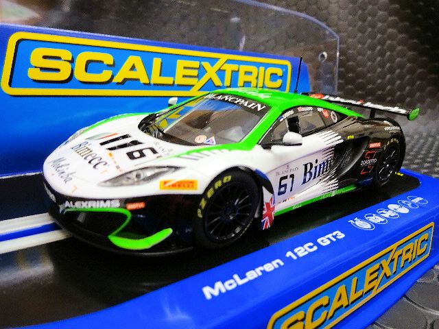 Scalextric 1/32 ｽﾛｯﾄｶｰ C3605◇McLaren MP4-12C GT3 Team