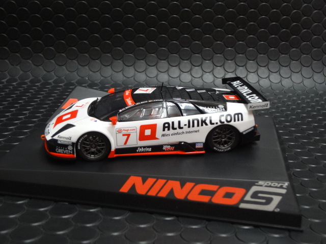 NINCO 1/32 ｽﾛｯﾄｶｰ 50542☆LAMBORGHINI MURCIELAGO #7 
