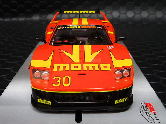厳選スロットカー　スケレ　Ferrari F430GT Revoslot 1/32 ｽﾛｯﾄｶｰ RS0165◇ Ferrari F40 #30 Momo Red
