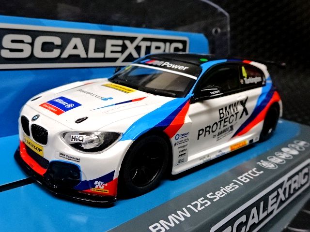 Scalextric 1/32 ｽﾛｯﾄｶｰ C3920◇BMW Series 125/E87 ”PROTECT X” #4