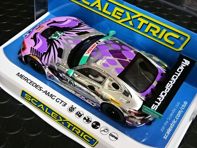 scalextric1/32 ｽﾛｯﾄｶｰ C4044◇ Mercedes AMG GT3 #71 P1 Motorsports 