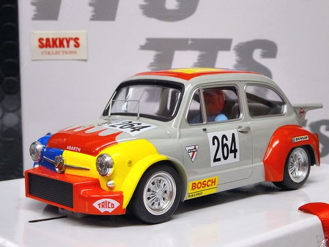 BRM 1/24 ｽﾛｯﾄｶｰ TTS-013◇FIAT ABARTH 1000 TCR Gr.2 ＃264 