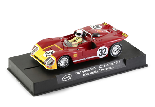 Slot it 1/32 ｽﾛｯﾄｶｰ CA11H◇ ALFA ROMEO TIPO 33/3 #32/ N.Vaccarella