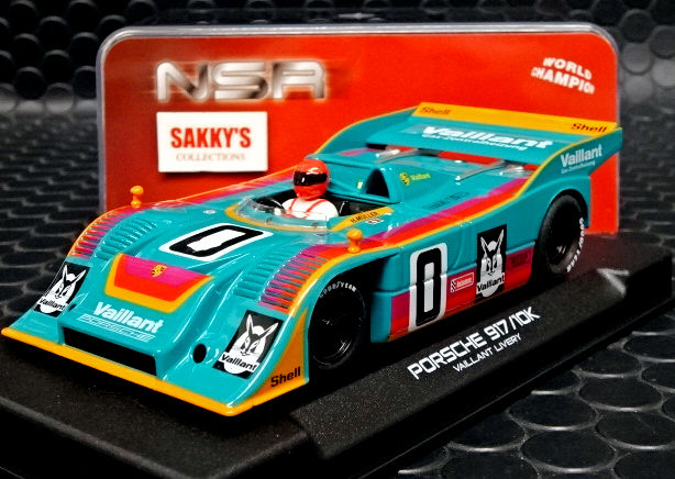 NSR 1/32 ｽﾛｯﾄｶｰ 0212-SW◇ Porsche 917/10K ”Vaillant” #0/Herbert 