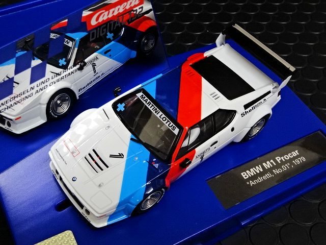Carrera Digital132 ｽﾛｯﾄｶｰ 30814◇BMW M1 Procar ＃1 ”Mario