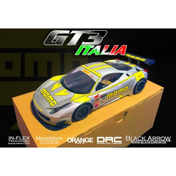 Black Arrow 1/32 ｽﾛｯﾄｶｰ ◇ Ferrari GT3 Italia 