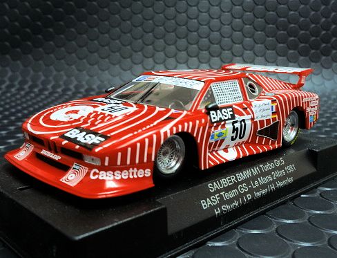 Sideways 1/32 ｽﾛｯﾄｶｰ SW31 ◇ SAUBER BMW M1 TURBO Gr-5 ”BASF ” TEAM