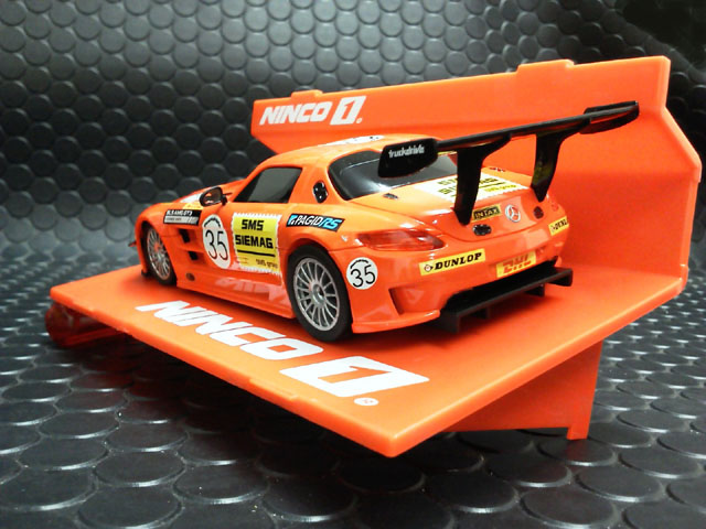 NINCO 1/32 ｽﾛｯﾄｶｰ 55064◇MERCEDES SLS GT3 #35 BLACK FALCON 人気