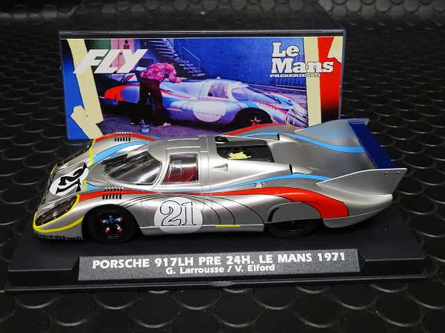 FLY 1/32 ｽﾛｯﾄｶ- A2051◇ Porsche 917 LH #21 Le Mans 1971 - Pre-Race