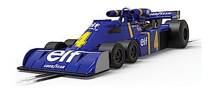 Scalextric 1/32 ｽﾛｯﾄｶｰ C4328 ◇ Tyrrell P34 ＃4/Patrick Depailler