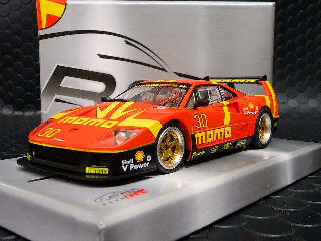 Revoslot 1/32 ｽﾛｯﾄｶｰ RS0165◇ Ferrari F40 #30 Momo Red