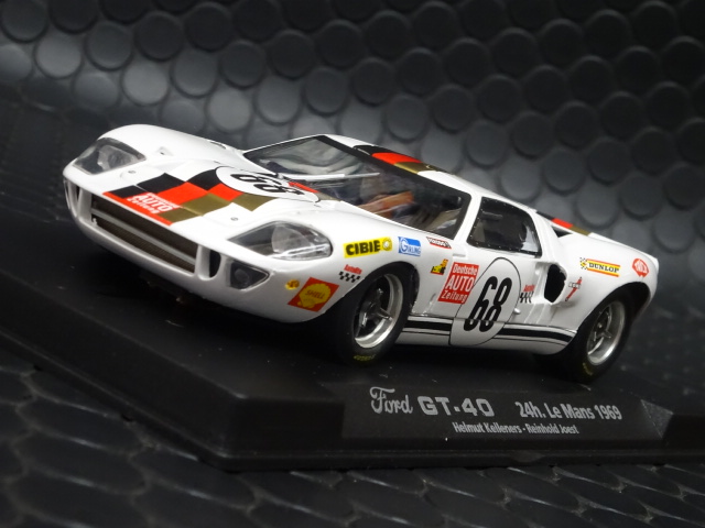 FORD GT40 1968 1/32 FLY スロットレーシングカー FLY 1/32 ｽﾛｯﾄｶｰ A183◇ FORD GT40 ＃68/REINHOLD JOEST- HELMUT