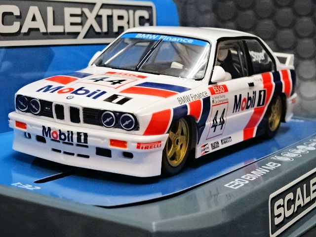 全商品オープニング価格！ 1/32 Scalextric ｽﾛｯﾄｶｰ #44/Steve BTCC - M3 E30 C3782◇BMW ミニカー