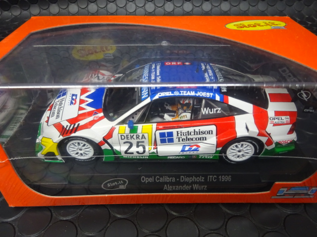 Slot it 1/32 ｽﾛｯﾄｶｰ CA36b◇OPEL CALIBRA V6 #25/Alexander Wurz. Diepholz ITC  1996. ITCシリーズ最新モデル☆オペル・カリブラが登場！ | NASCAR・スロットカー・ミニカーの専門店u003cu003cサッキーズ・コレクションズ大阪u003eu003e  by CAR-BOX