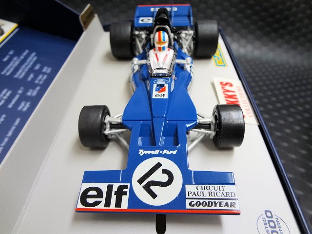 Tyrrell 002 フランソワ・セヴェール 限定モデル フランスが生んだ天才ドライバー ティレル002 フランソワ・セベール