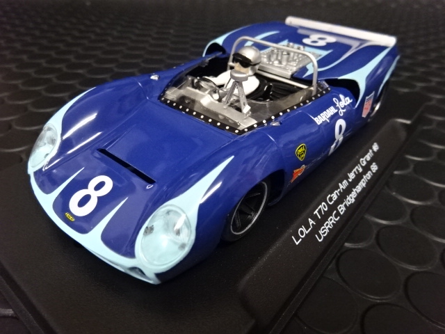 Thunder Slot 1/32 ｽﾛｯﾄｶｰ CA00208-SW◇Lola T70 #8/Jerry Grant