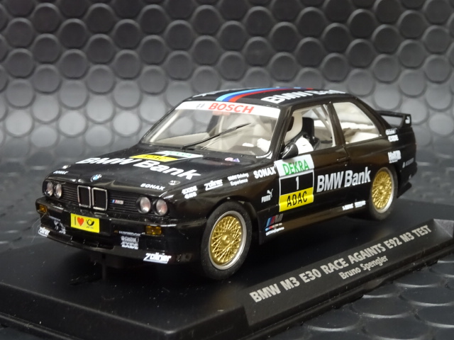 Slotwings 1/32 ｽﾛｯﾄｶｰ W038-02◇BMW M3 E30 RACE AGENTS E92 M3 TEST