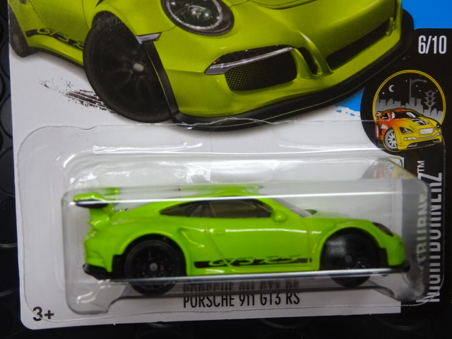 ﾎｯﾄｳｨｰﾙ 1/64 ﾀﾞｲｷｬｽﾄﾓﾃﾞﾙ ☆PORSCHE 911 GT3 グリーン