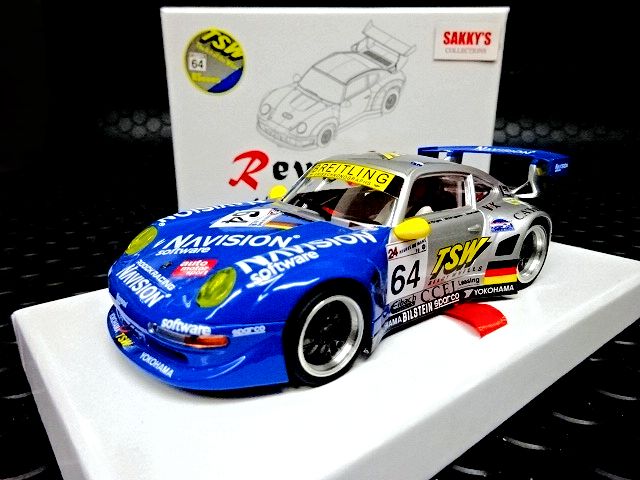 ミニカー REVOSLOT 1/32 PORSCHE Revoslot RS0117 Porsche 911 GT2 #1 Rothman Revo 1/32 Slot