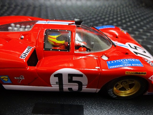 Flyslot 1/32 ｽﾛｯﾄｶ- F020101 ◇ Ferrari 512S - Coda Lunga #15