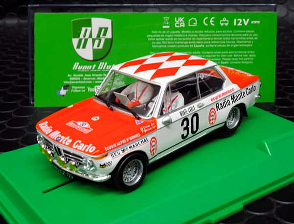 Avantslot 1/32 ｽﾛｯﾄｶｰ as51804◇BMW 2002 #30 Radio Monte