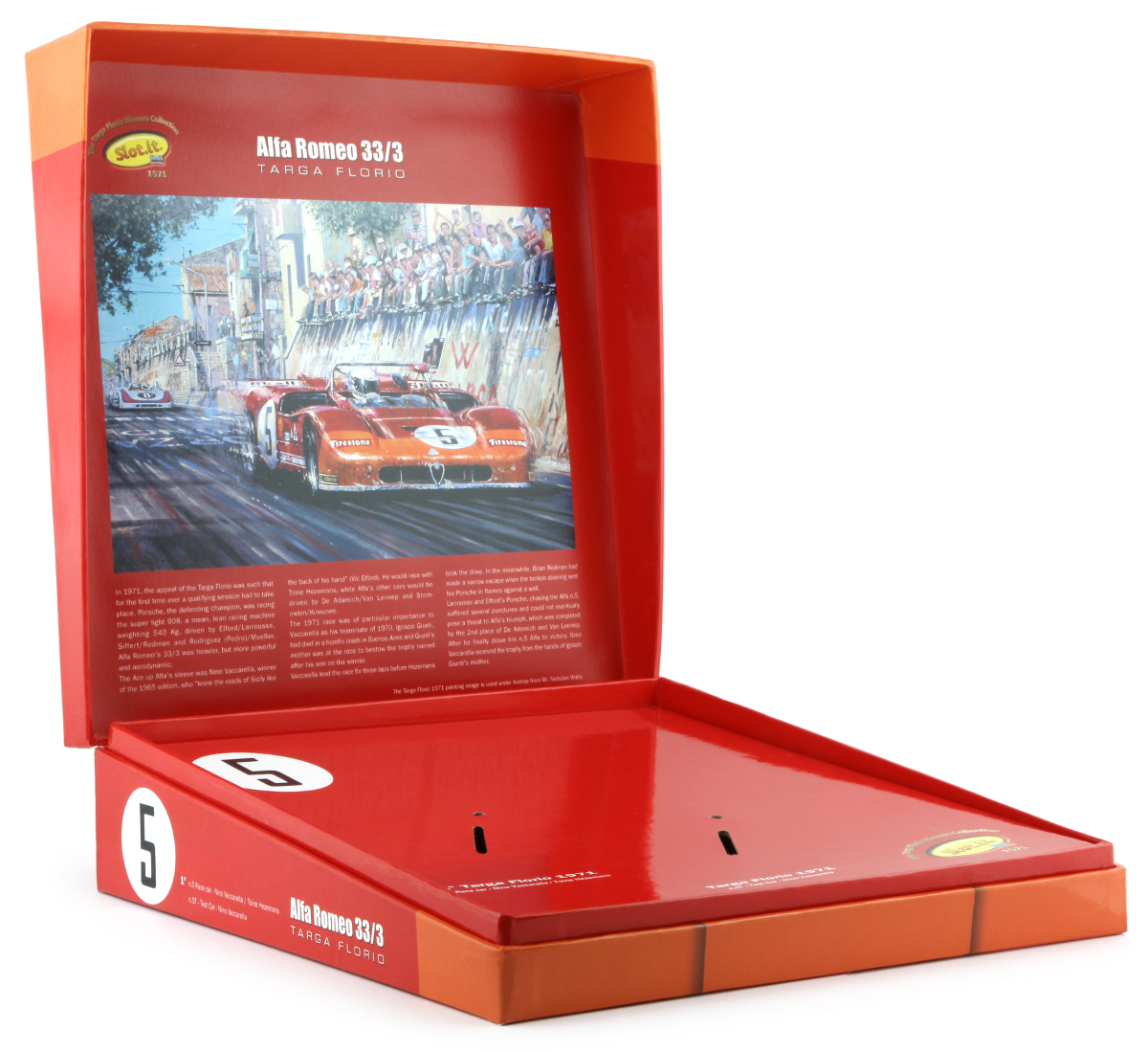 Slot it 1/32 ｽﾛｯﾄｶｰ CA11G◇ ALFA ROMEO TIPO 33/3 TARGA FLORIO 1971 #2/Andrea  de Adamich u0026 Gijs van Lennep NEWアルファ33/3が解禁！☆最新モデル！ |  NASCAR・スロットカー・ミニカーの専門店u003cu003cサッキーズ・コレクションズ大阪u003eu003e by CAR-BOX