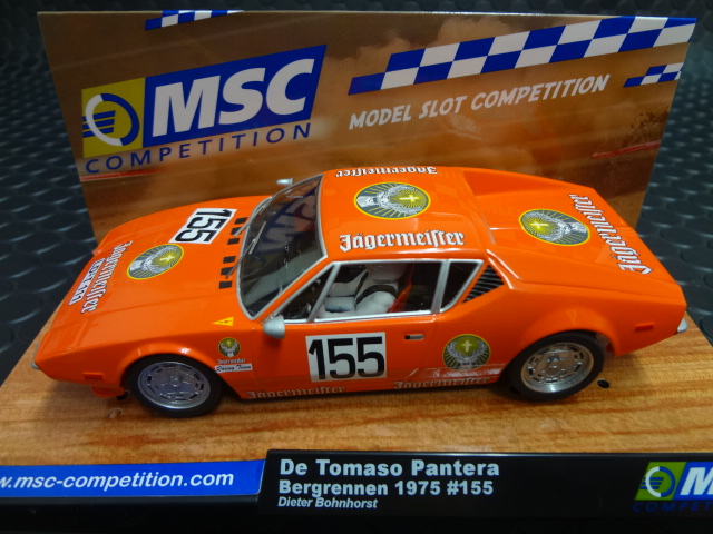 MSC 1/32 ｽﾛｯﾄｶｰ 6039◇ DeTomaso Pantera Gr.3 #155 Bonhorst
