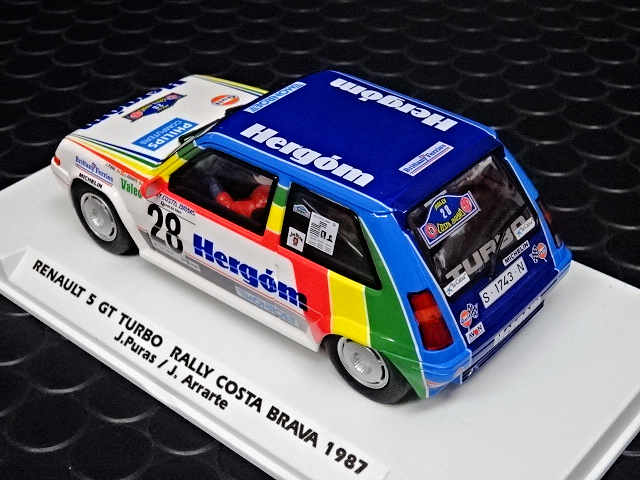 FLY 1/32 ｽﾛｯﾄｶｰ E2073◇Renault 5 Turbo #28 Rally Costa Brava