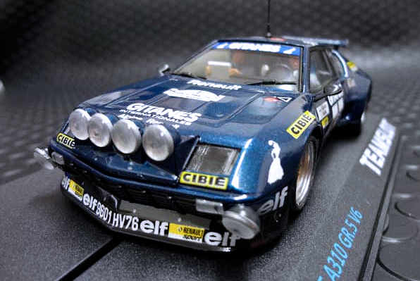 スロットカー　SCX 1/32 ルノー アルピーヌ A110 Team Slot 1/32 ｽﾛｯﾄｶｰ ◇ALPINE A110 #34 