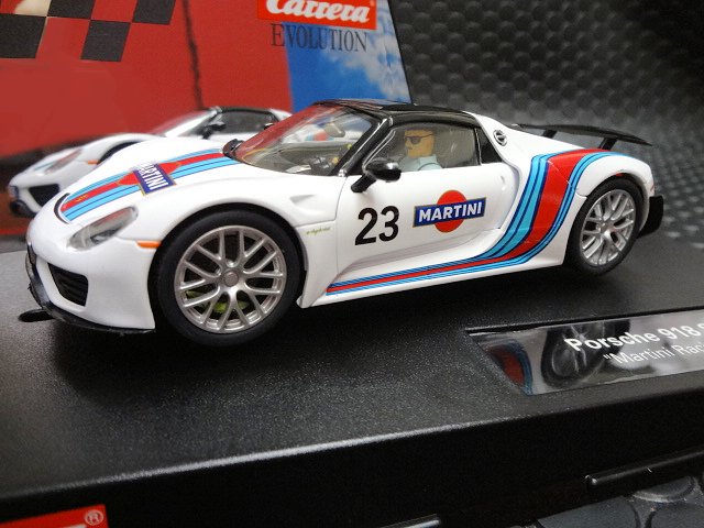 Carrera 132 ｽﾛｯﾄｶｰ 27467◇ Porsche 918 Spyder Martini Racing 2014