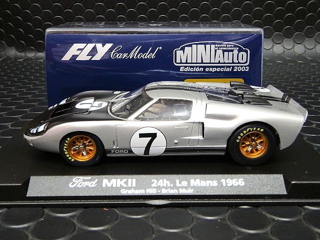 FLY 1/32 ｽﾛｯﾄｶｰ E181◇ FORD GT40 MKⅡ #7/GRAHAM HILL & BRIAN MUIR