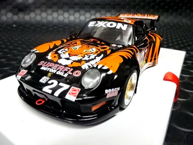 ミニカー REVOSLOT 1/32 PORSCHE RS0049 RevoSlot Porsche 911 GT2 Apple Black, #90 1:32 Slot