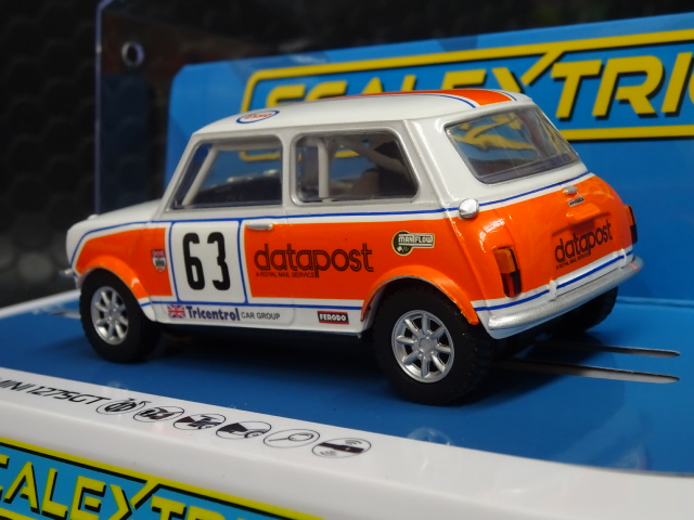 scalextric 1/32 ｽﾛｯﾄｶｰ C4413◇ Mini 1275GT #63 Datapost