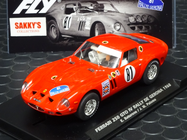 FLY 1/32 ｽﾛｯﾄｶｰ A2018◇ FERRARI 250GTO #81/Eugenio Baturone、Jose