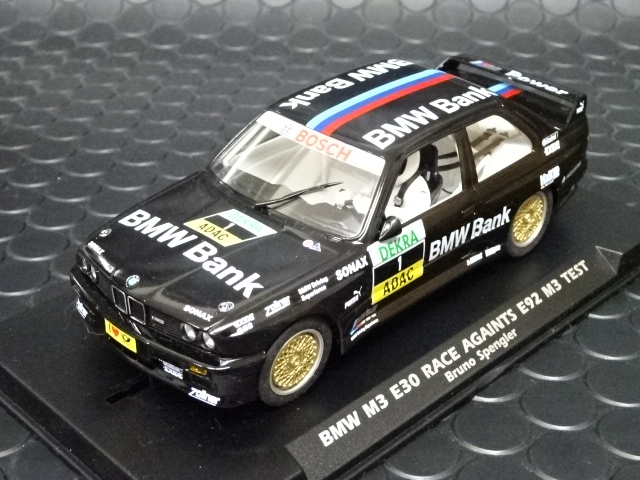 Slotwings 1/32 ｽﾛｯﾄｶｰ W038-02◇BMW M3 E30 RACE AGENTS E92 M3 TEST