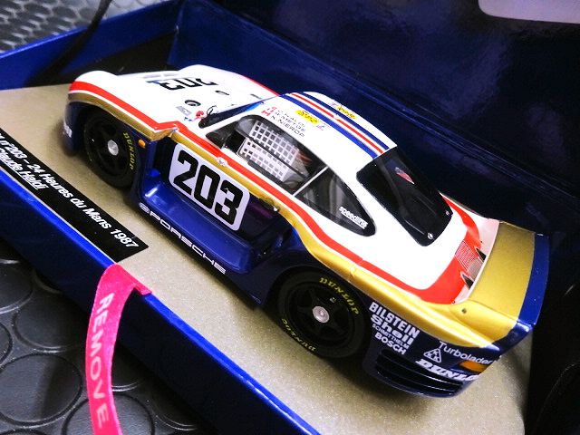 LeMans miniatures 1/32 ｽﾛｯﾄｶｰ 132058M◇PORSCHE 961 1987 Le Mans 24 #/203  Rene Metge, Claude Haldi , Kees Nierop (IMSA-GTX） ロスマンズカラーの961ルマン登場！◇入荷しました！  | NASCAR・スロットカー・ミニカーの専門店<<サッキーズ・コレクションズ大阪>> by ...