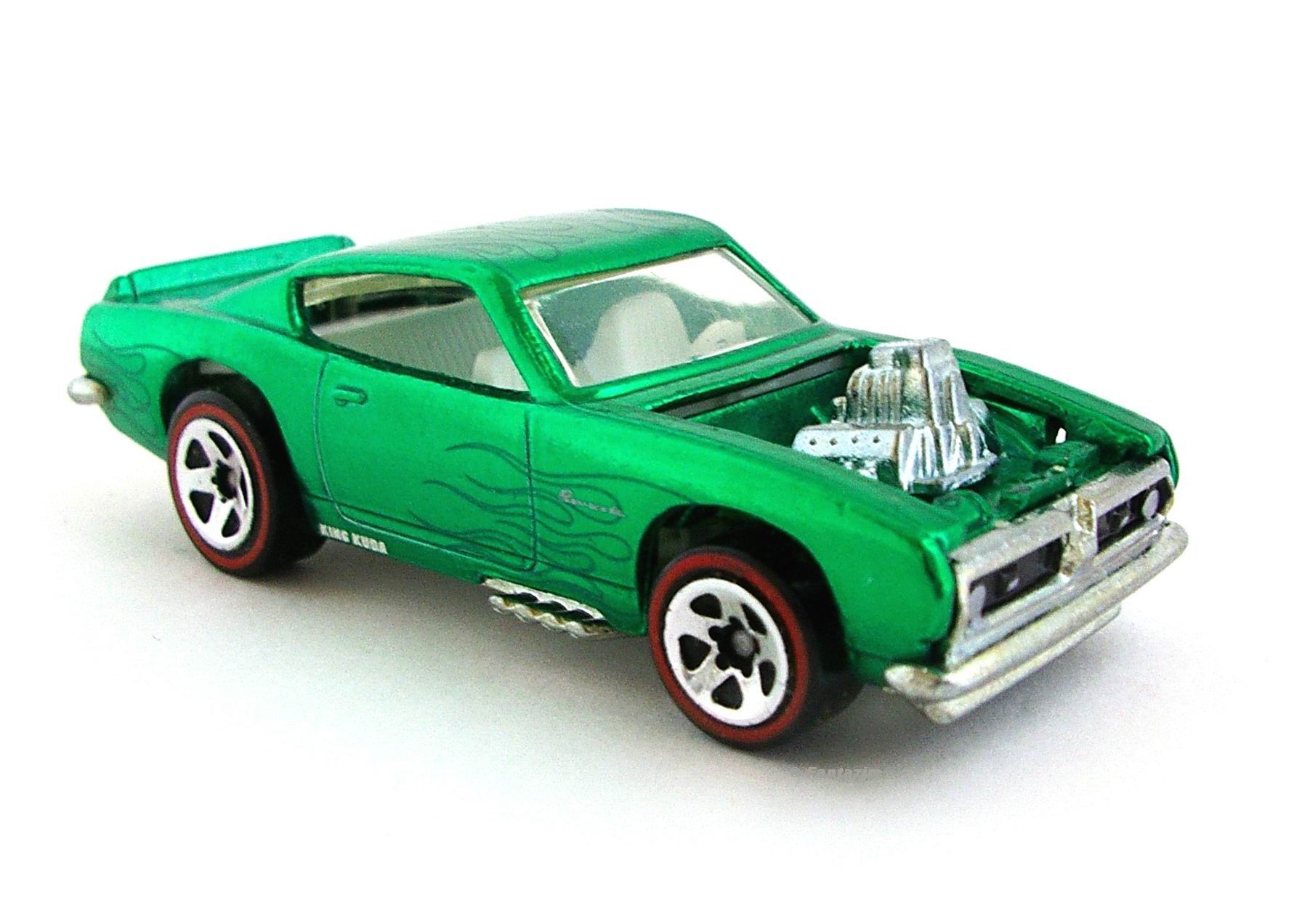 ﾎｯﾄｳｨｰﾙ 1/64 ﾀﾞｲｷｬｽﾄﾓﾃﾞﾙ ｸﾗｼｯｸｼﾘｰｽﾞ☆ PLYMOUTH KING CUDA プリマス