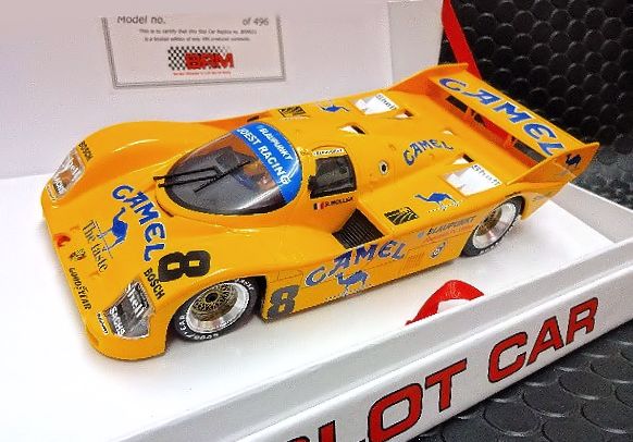 BRM 1/24 ｽﾛｯﾄｶｰ BRM-021AW ◇Porsche 962C Team Joest Racing #8/Bob