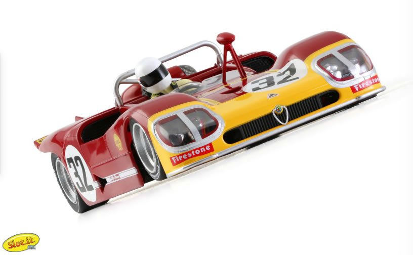Slot it 1/32 ｽﾛｯﾄｶｰ CA11H◇ ALFA ROMEO TIPO 33/3 #32/ N.Vaccarella