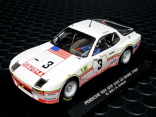 FLY 1/32 ｽﾛｯﾄｶ- A2026◇ Porsche 924 Turbo Le Mans 1980 #3/Bell 