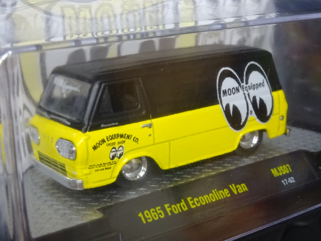 M2 1/64 ﾀﾞｲｷｬｽﾄﾓﾃﾞﾙ MiJo◇ ”Mooneyes” 1965 FORD ECONOLINE VAN 限定