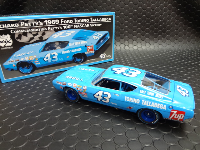 ROUTE WIX COLLECTABLES製 1/24 ﾀﾞｲｷｬｽﾄﾓﾃﾞﾙ ◇#43 Richard Petty #43