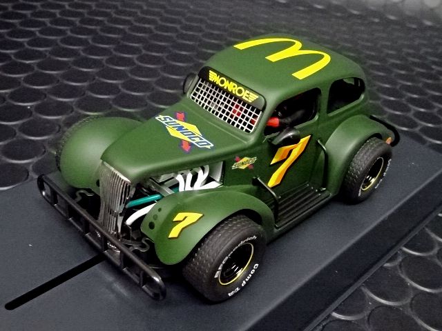 Pioneer 1/30 ｽﾛｯﾄｶｰ P078◇ '37 Chevy Sedan. Legends Racer #7
