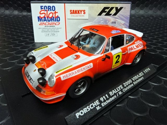 FLY 1/32 ｽﾛｯﾄｶ- E2007 ◇PORSCHE 911 #2/ Marc Etchebers, Marie
