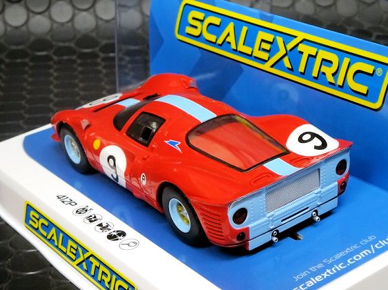 scalextric1/32 ｽﾛｯﾄｶｰ C3946 Ferrari 412P #9 Brands Hatch 1967, フェラーリ412P  ◇再入荷/ご注文を！ | NASCAR・スロットカー・ミニカーの専門店<<サッキーズ・コレクションズ大阪>> by CAR-BOX