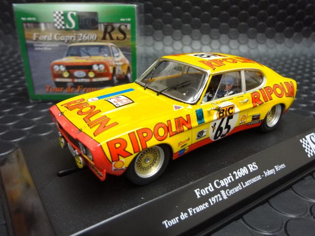 Slot Racing Company 1/32 ｽﾛｯﾄｶｰ SRC 00302 ◇FORD CAPRI 2600 RS 1972 Tour de  France Auto #65/G Larrousse. Guerin . 人気モデルが再入荷！ | NASCAR・スロットカー・ミニカーの専門店<<サッキーズ・コレクションズ大阪>>  by CAR-BOX