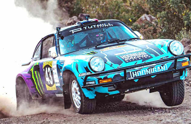 スロットカー FLY 1/32 ｽﾛｯﾄｶ- A2054 ◇ Porsche 911 #43/Ken Block. East African