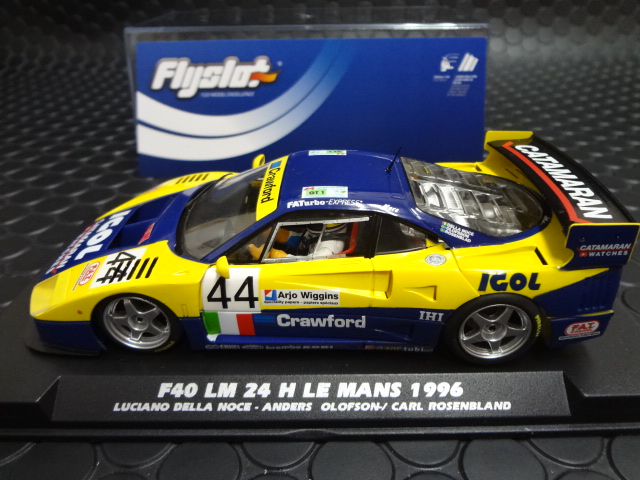 FLY 1/32 ｽﾛｯﾄｶｰ 049101◇FERRARI F40 LM #44 LE MANS 1996