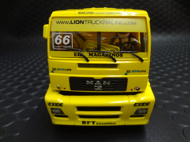 FLY SLOT 1/32 ｽﾛｯﾄｶｰ 203106 ◇ MAN TR1400 RACING SUPER TRUCKS #66 TEAM LION  ”百獣の王”登場！ レーシングモーター搭載◇こちらは#66号車！ | NASCAR・スロットカー・ミニカーの専門店<<サッキーズ・コレクションズ大阪>>  by CAR-BOX