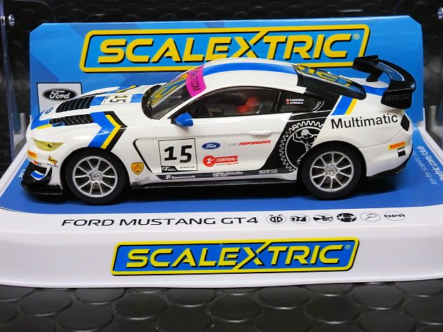 scalextric 1/32 ｽﾛｯﾄｶｰ c4173◇Ford Mustang GT4 